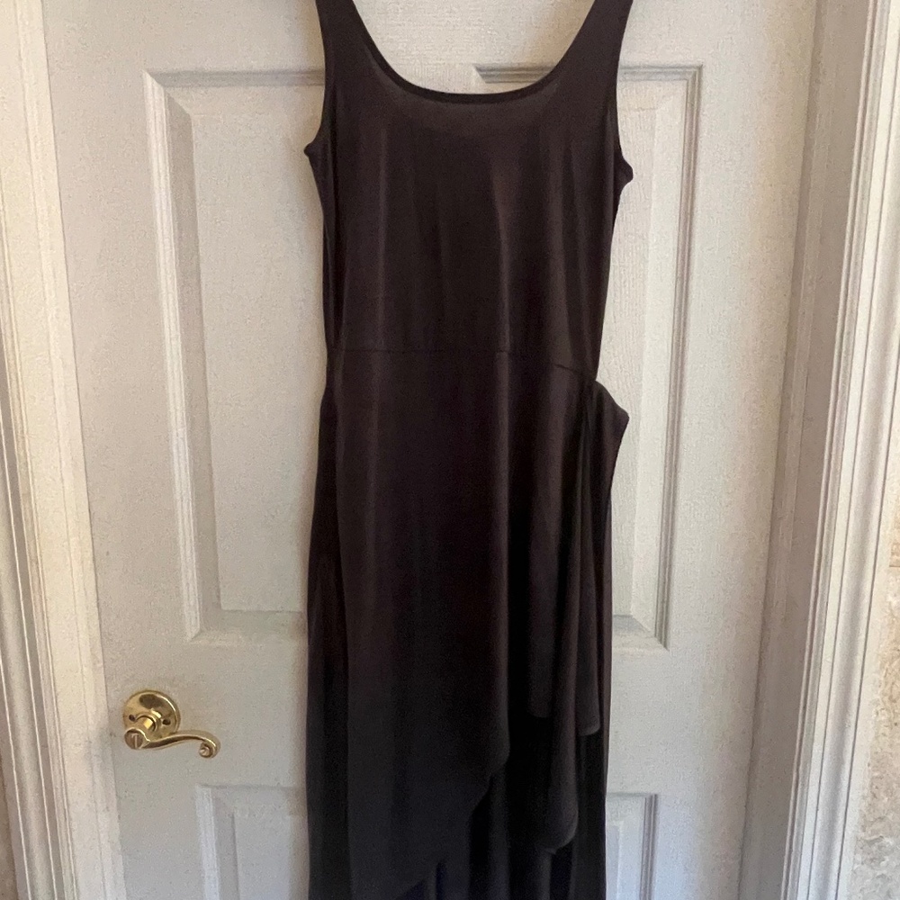Unbound merino tie dress